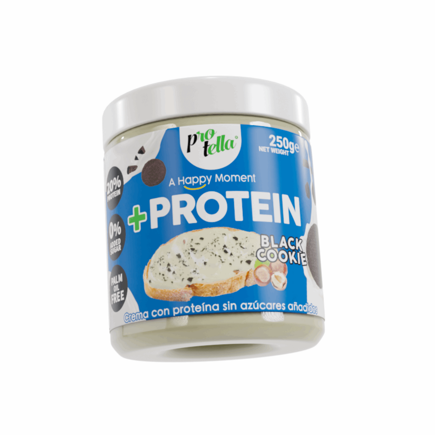 Protella Protein Crema Black Cookie 250gr - Salufarma
