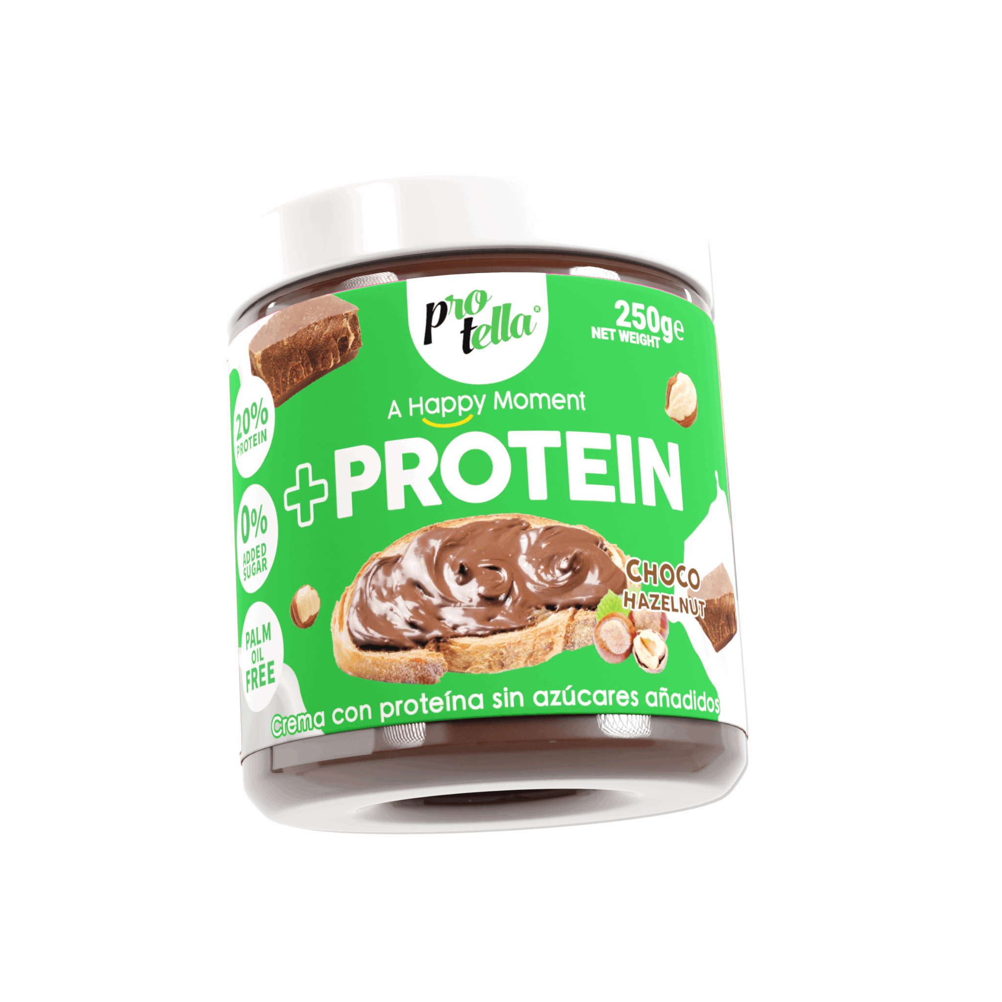 Protella Crema Proteina Choco Hazlenut 250gr - Salufarma