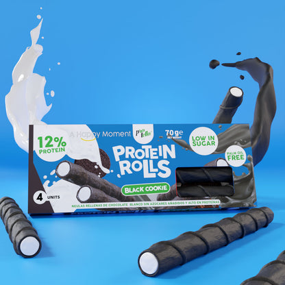 Protella Protein Rolls Black Cookie 70g - Salufarma