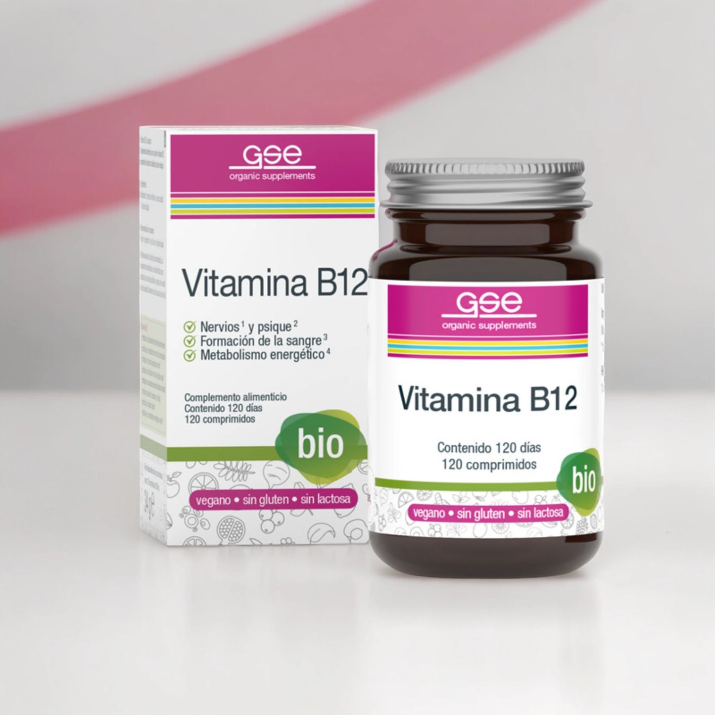 GSE Vitamina B12 120 comprimidos
